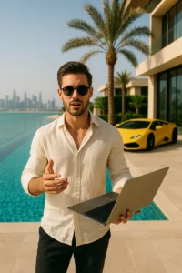 Formateur douteux qui vend du rêve