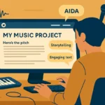 Présentation d’un projet artistique avec un texte impactant