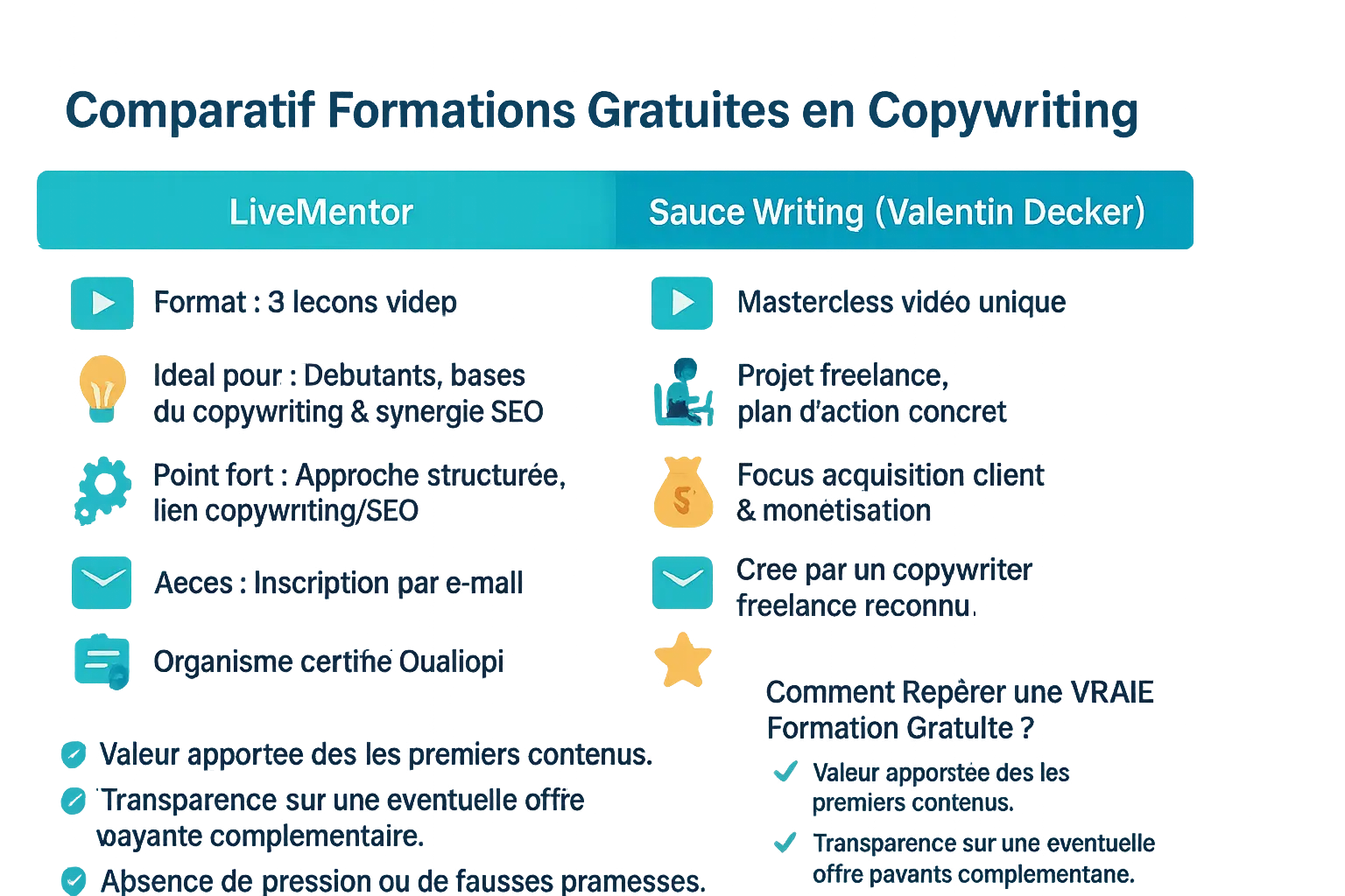 Illustration représentant un freelance apprenant le copywriting avec des documents et un ordinateur