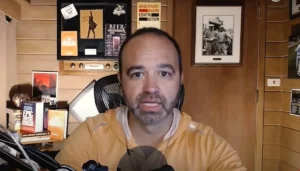 Joe Pulizzi en plein podcast