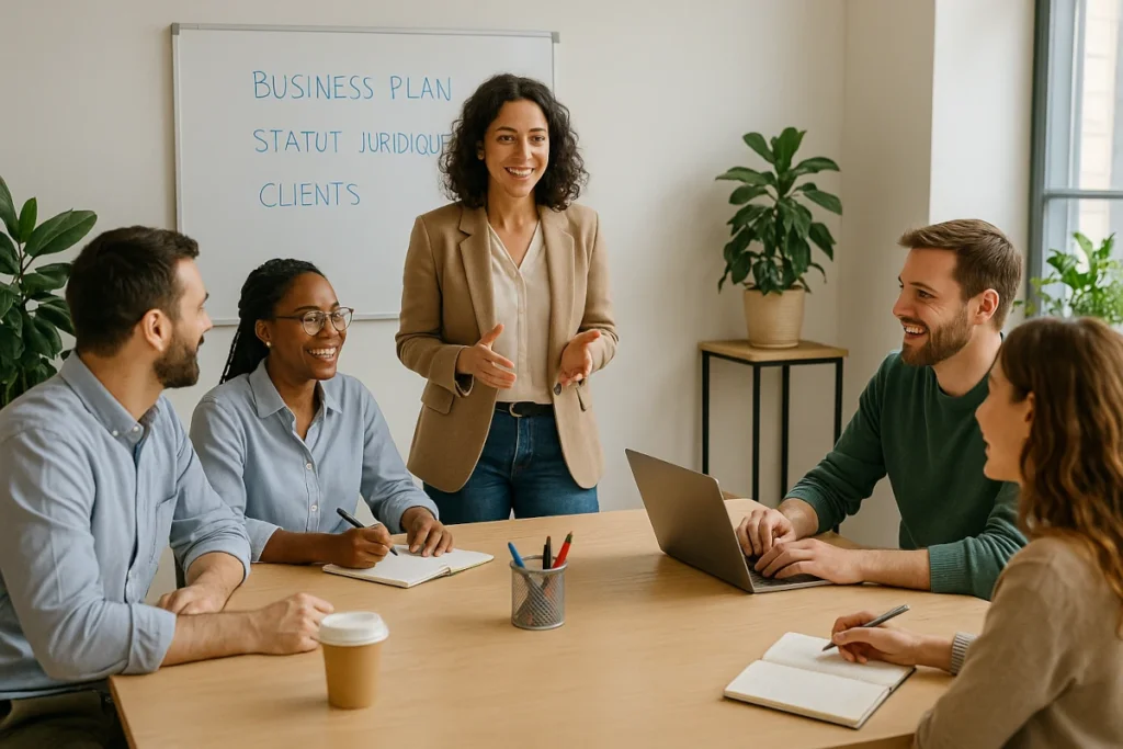 Formation création d’entreprise : atelier collectif de porteurs de projet
