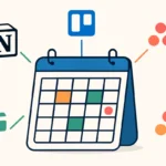 Comparatif des outils Notion, Trello et Asana pour calendrier éditorial