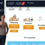 Tableau de bord de la plateforme de netlinking Soumettre.fr