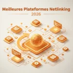 infographie symbolisant l'importance du netlinking pour la visibilité d'un site web