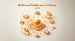 infographie symbolisant l'importance du netlinking pour la visibilité d'un site web