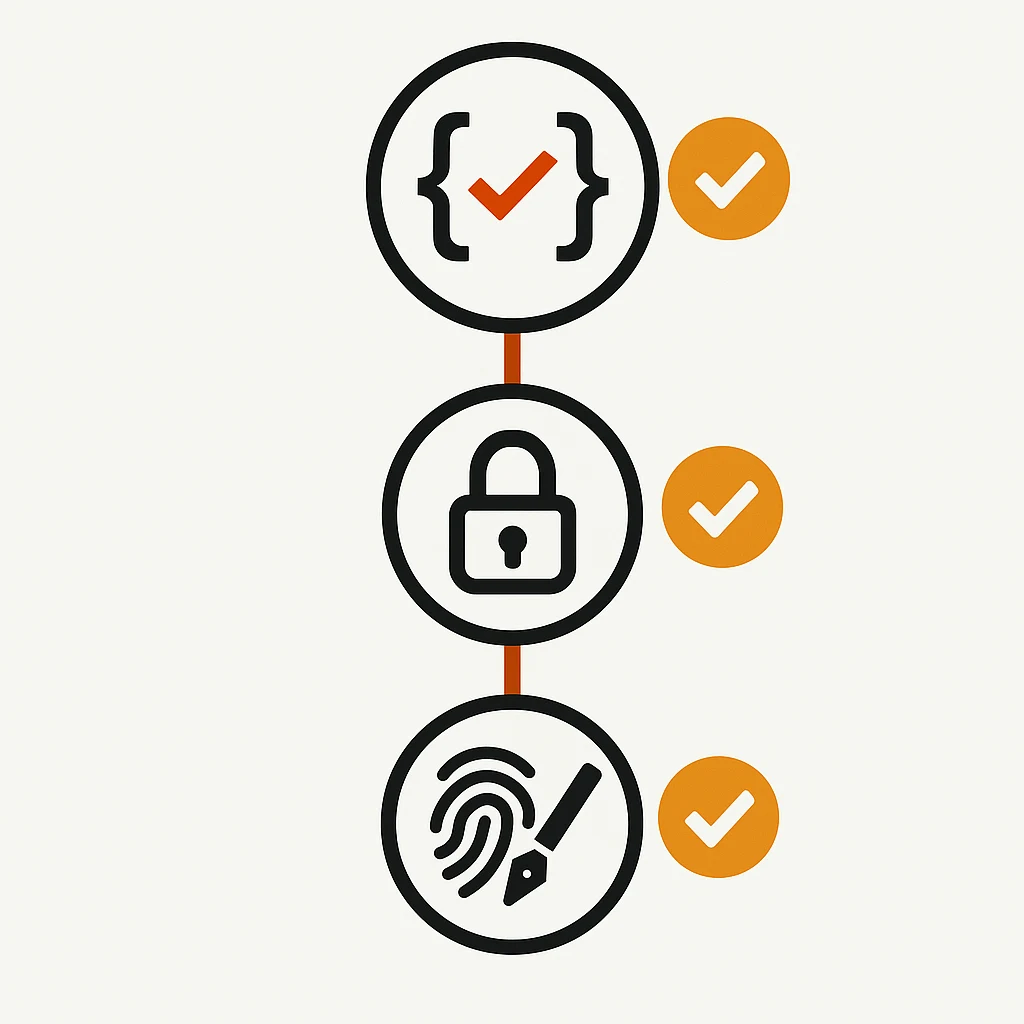 Trois étapes clés d'une stratégie de contenu hybride SEO et IA : données structurées, accessibilité technique, authenticité humaine
